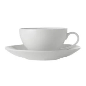 Maxwell & Williams White Basics Coupe Cup & Saucer 200ML