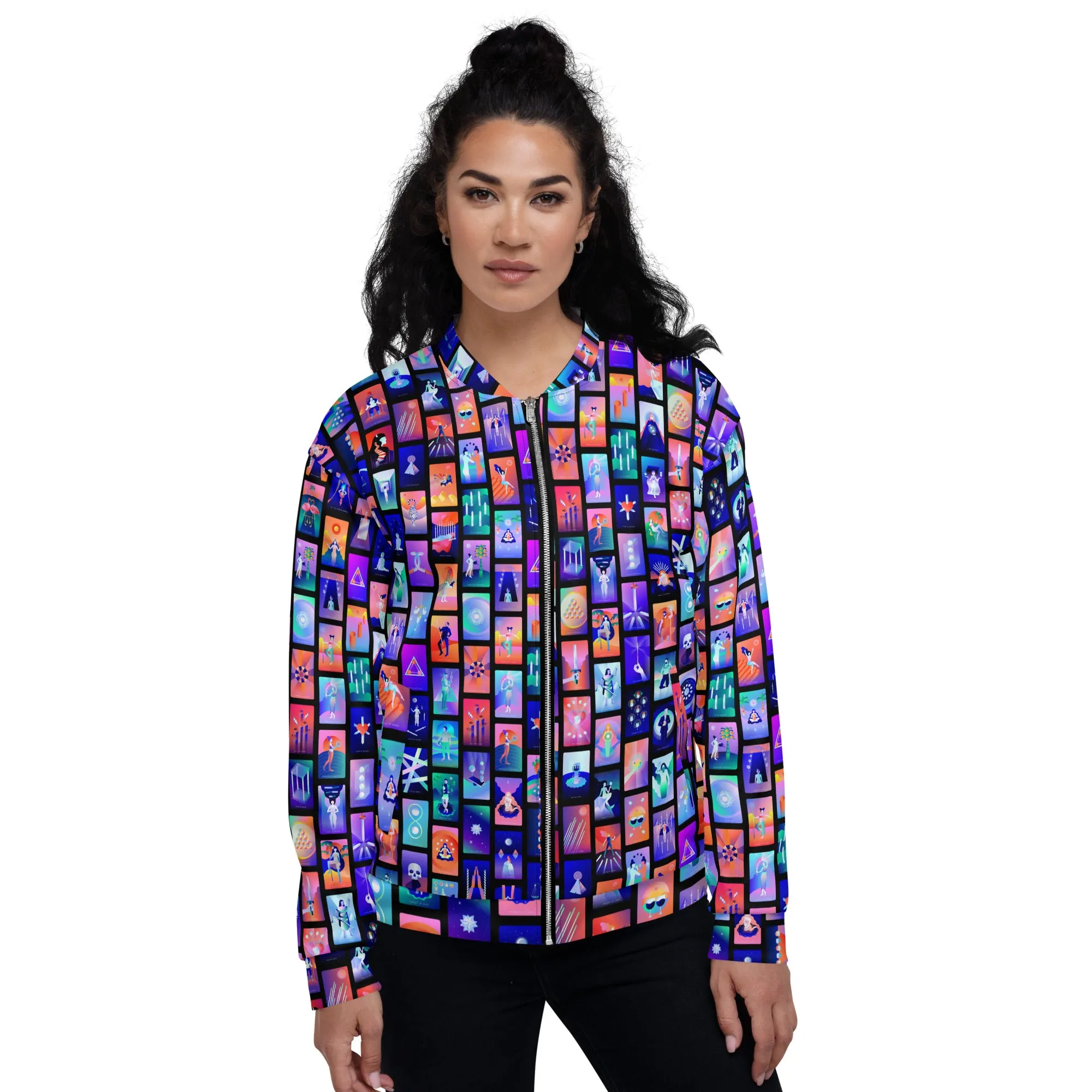 Tarot Unisex Bomber Jacket